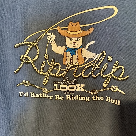 Ripndip Zumiez 100k limited edition. Washed and worn. Small stain - Picture 2 of 6